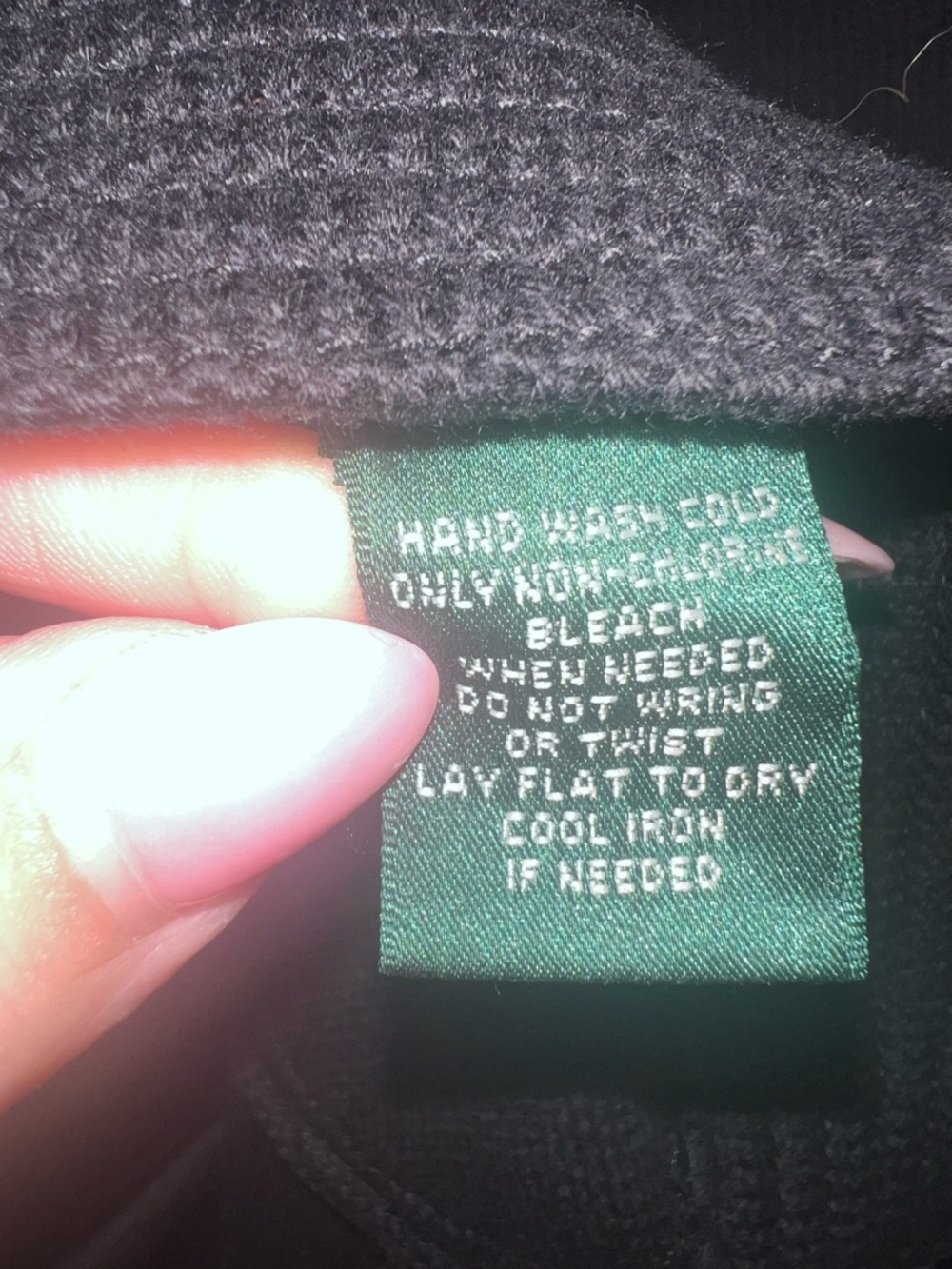 Lauren Ralph Lauren Black Military Knit Jacket Gold Crest Buttons Small - Picture 14 of 15